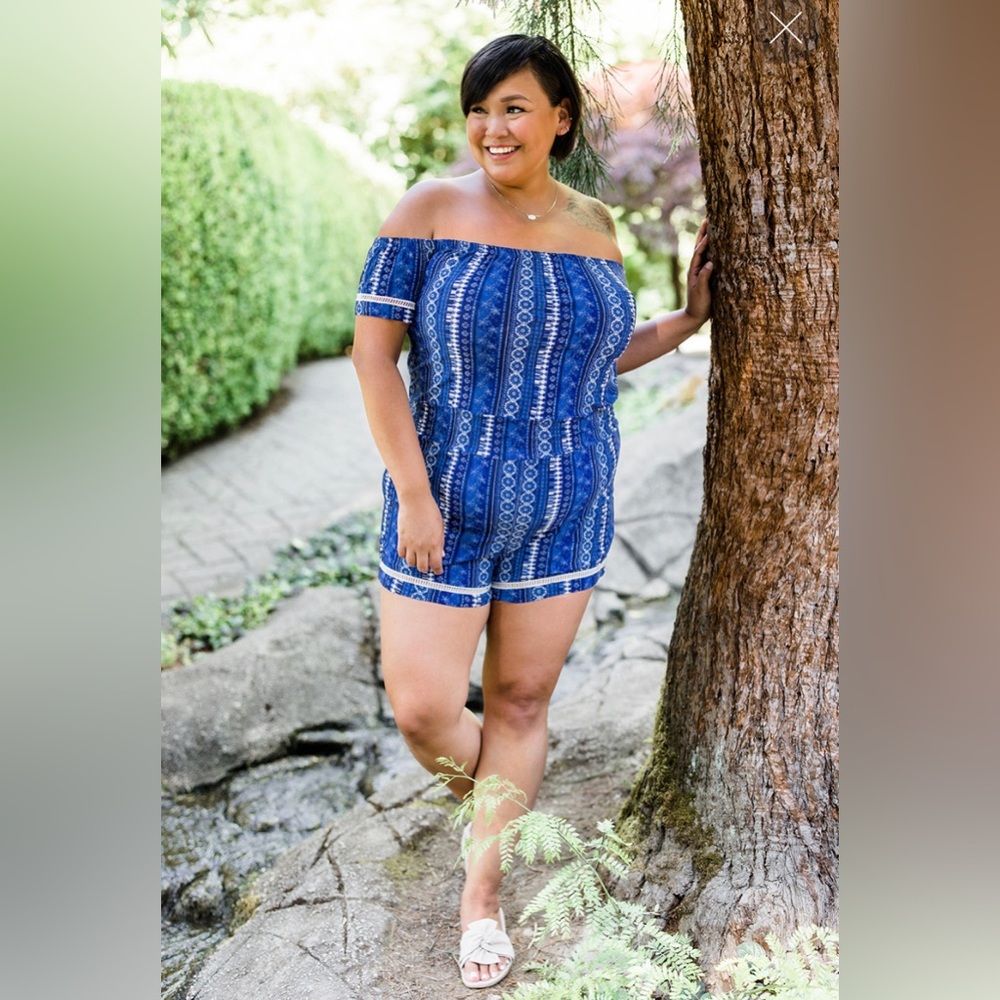 Make it easy romper NWT